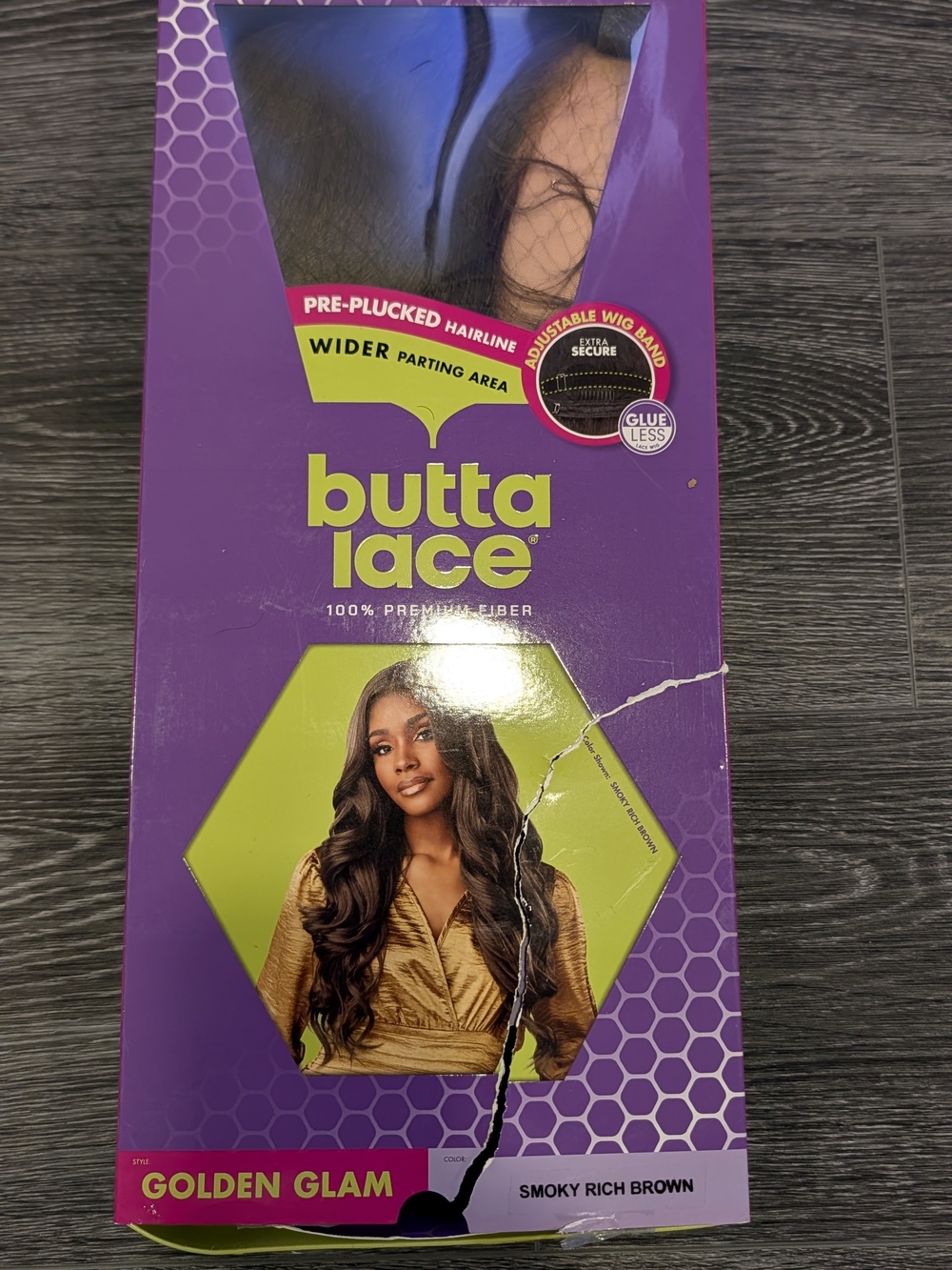 Sensationnel Butta Lace Glueless 5" Deep HD Lace Part Wig - GOLDEN GLAM - Picture 11 of 11